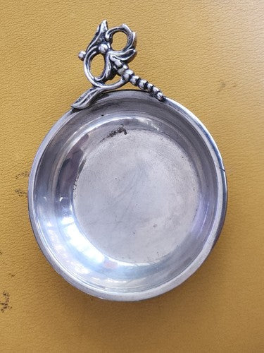 Antique Art Deco 1920 Sterling Silver Child Porringer Bowl