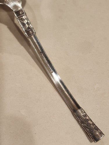 Wallace Sterling Aegean Weave Gravy Ladle 6 1/2" No Monogram