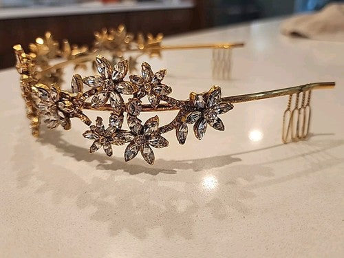 Vintage Misu Tierra With Rhinestones in Bronze