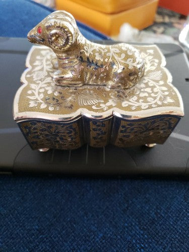 Animal Shape Ram Sankyo Music & Ring Box