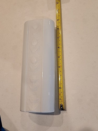 Studio Rosenthal Magic Flute Bjorn Wiinblad White Porcelain 8 1/2"  Vase Germany