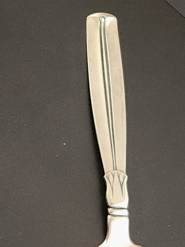 Embedded Commemorative Danish Silver Coin Spoon Christian x Konge 1870-1945