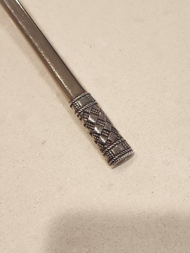 Wallace Sterling AEGEAN WEAVE (1970) Pierced BON BON / NUT SPOON-No Mono