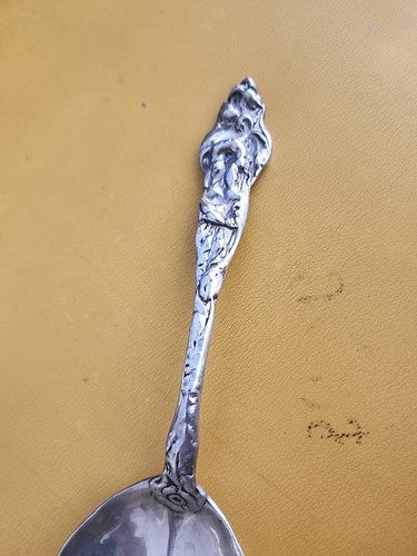 Antique Sterling Silver Macaroni Server 9 1/2"