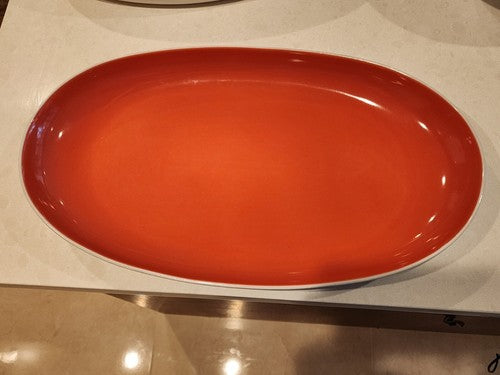 Lenox China Summer Circle Kate Spade 15" OVAL Platter