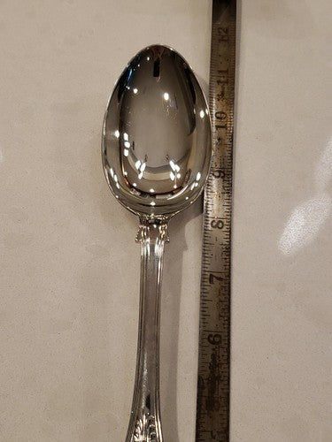 James Dixon Sons Sheffield Sterling Silver 9" Serving Spoon Kings Pattern