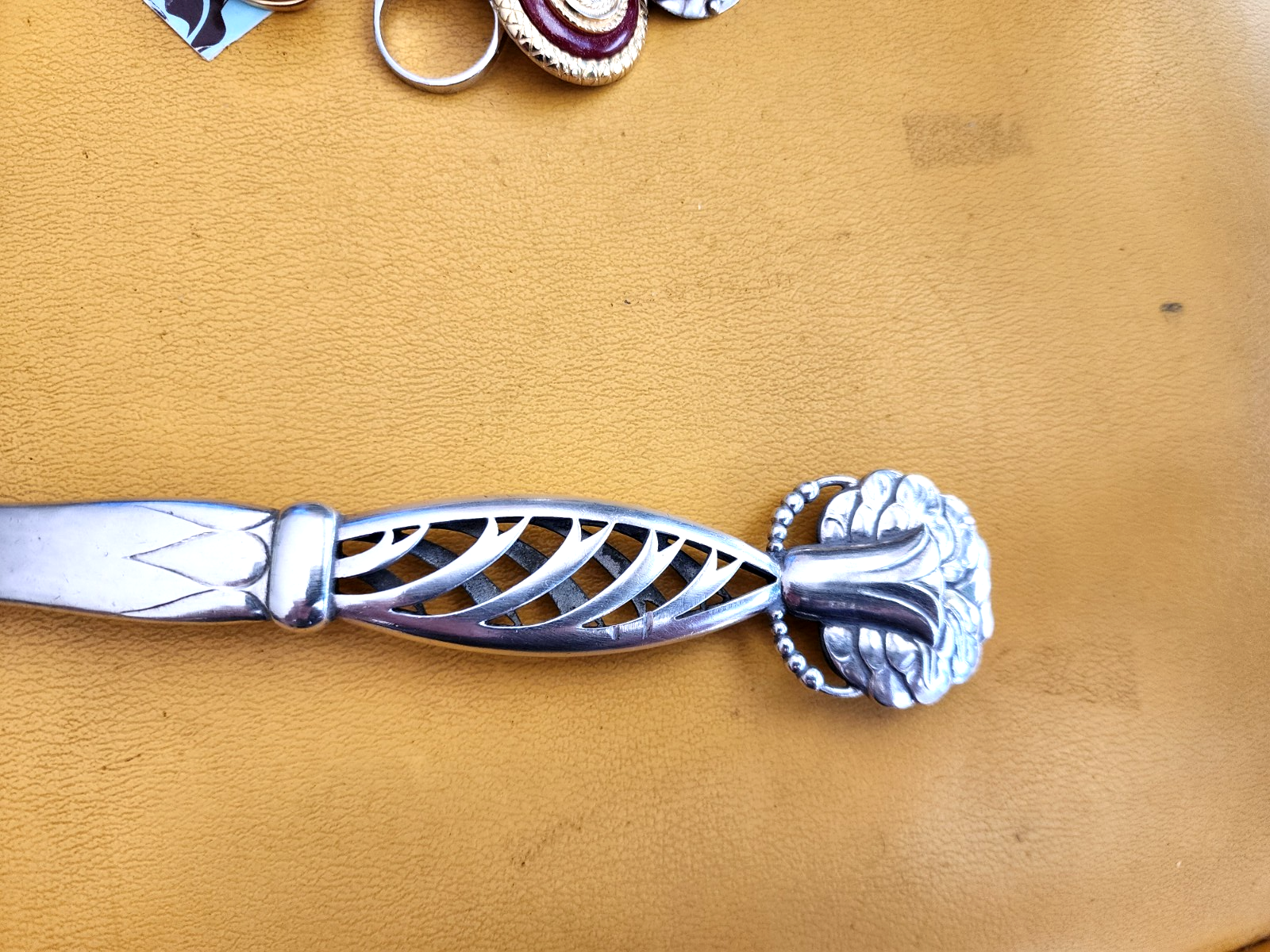 Ornamental #83 by Georg Jensen Sterling Silver Tomato Server 10"