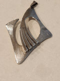1950 3" PENDANT NECKLACE, Sterling, Signed Josephina Zagal