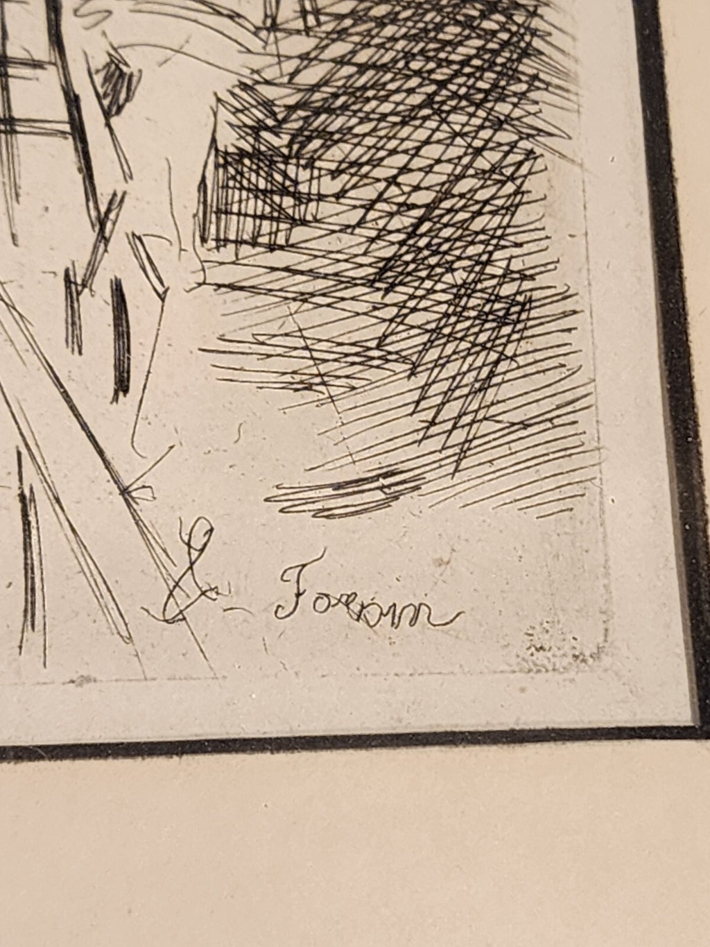 JEAN L. FORAIN-French Impressionist LIM.ED Etching-FASHION Women Lithograph