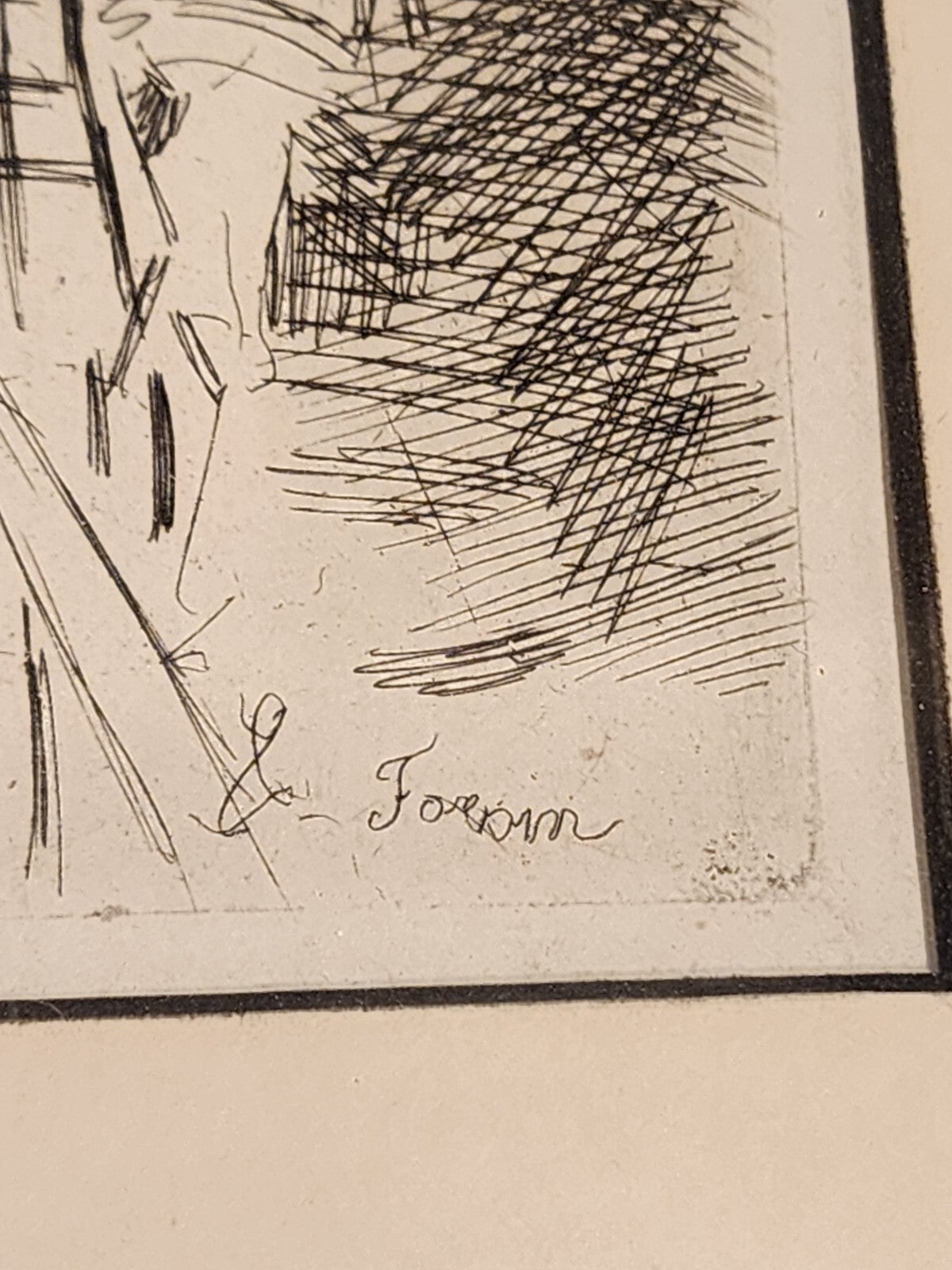 JEAN L. FORAIN-French Impressionist LIM.ED Etching-FASHION Women Lithograph