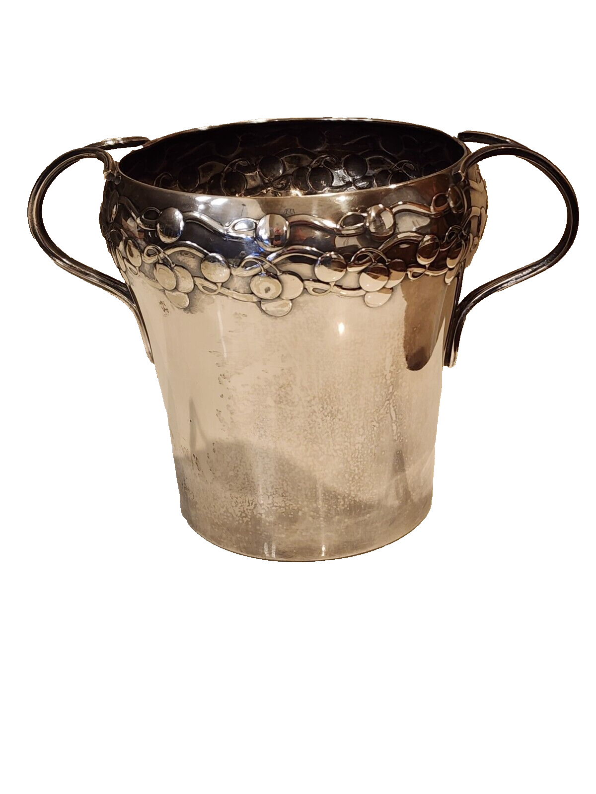 Vienna Berndorfer Metalware Factory Wine Cooler Bucket Circa 1880