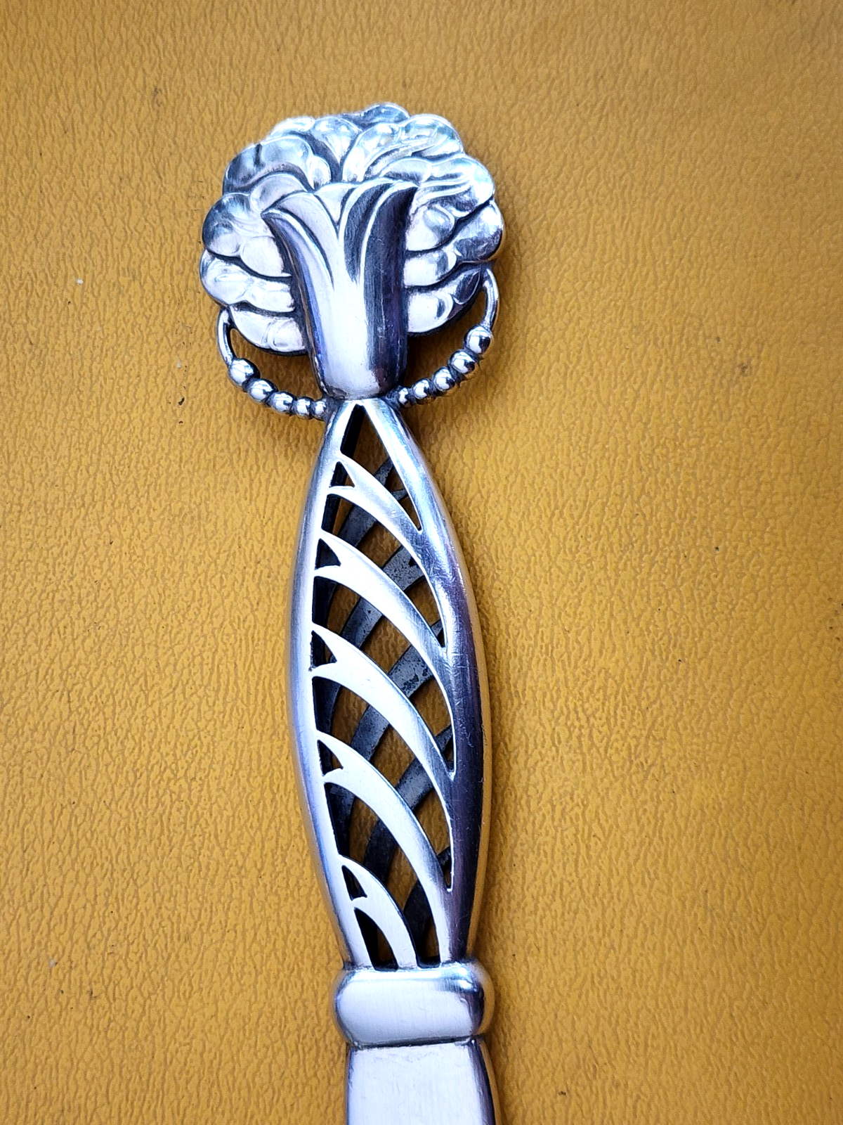 Ornamental #83 by Georg Jensen Sterling Silver Tomato Server 10"