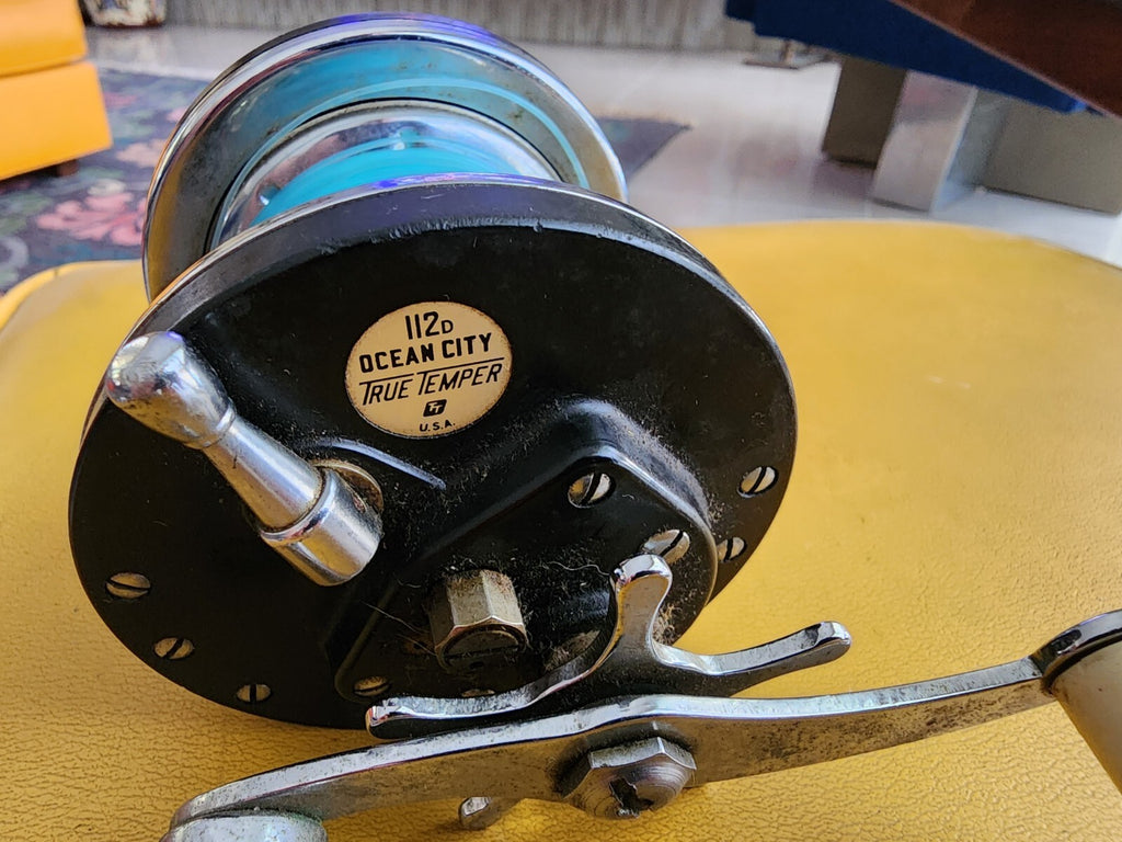 Vintage Ocean City 112D Trolling Fishing Reel Made in the USA