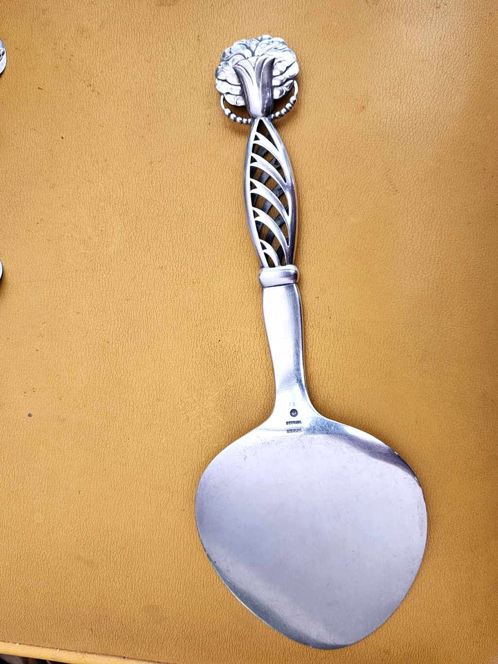 Ornamental #83 by Georg Jensen Sterling Silver Tomato Server 10"