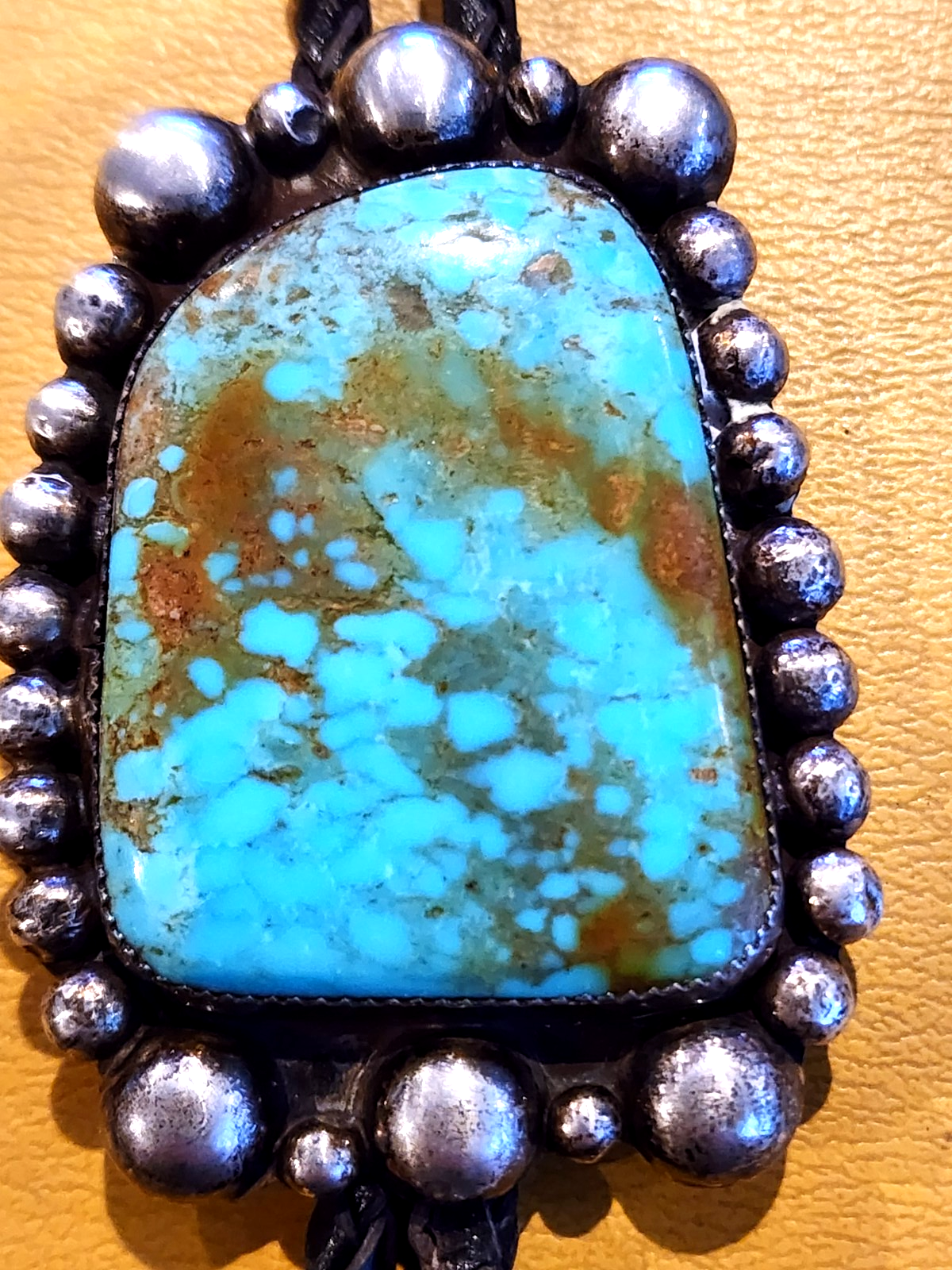 Wilbur Musket Jr Navajo Silver And Turquoise Bolero