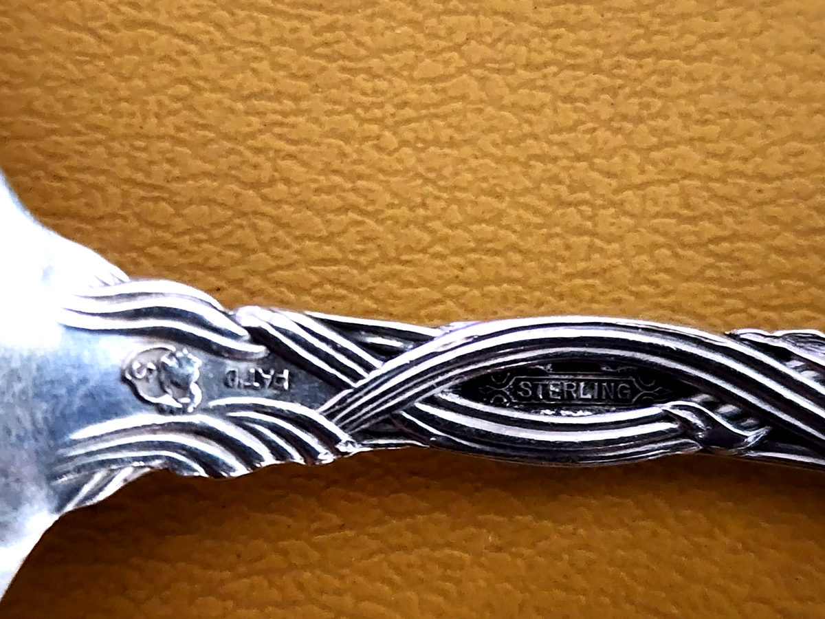 International Silver Sterling Frontenac Round Soup Gumbo Spoon