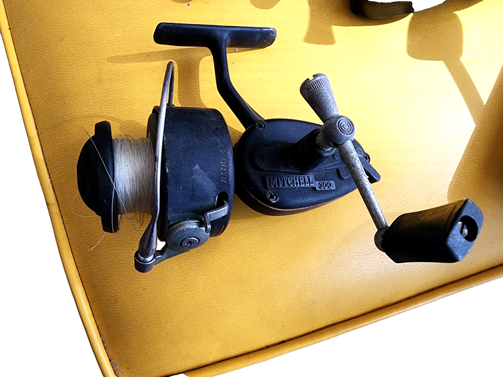 Mitchell 300 Open Face Spinning Reel, Made In Taiwan