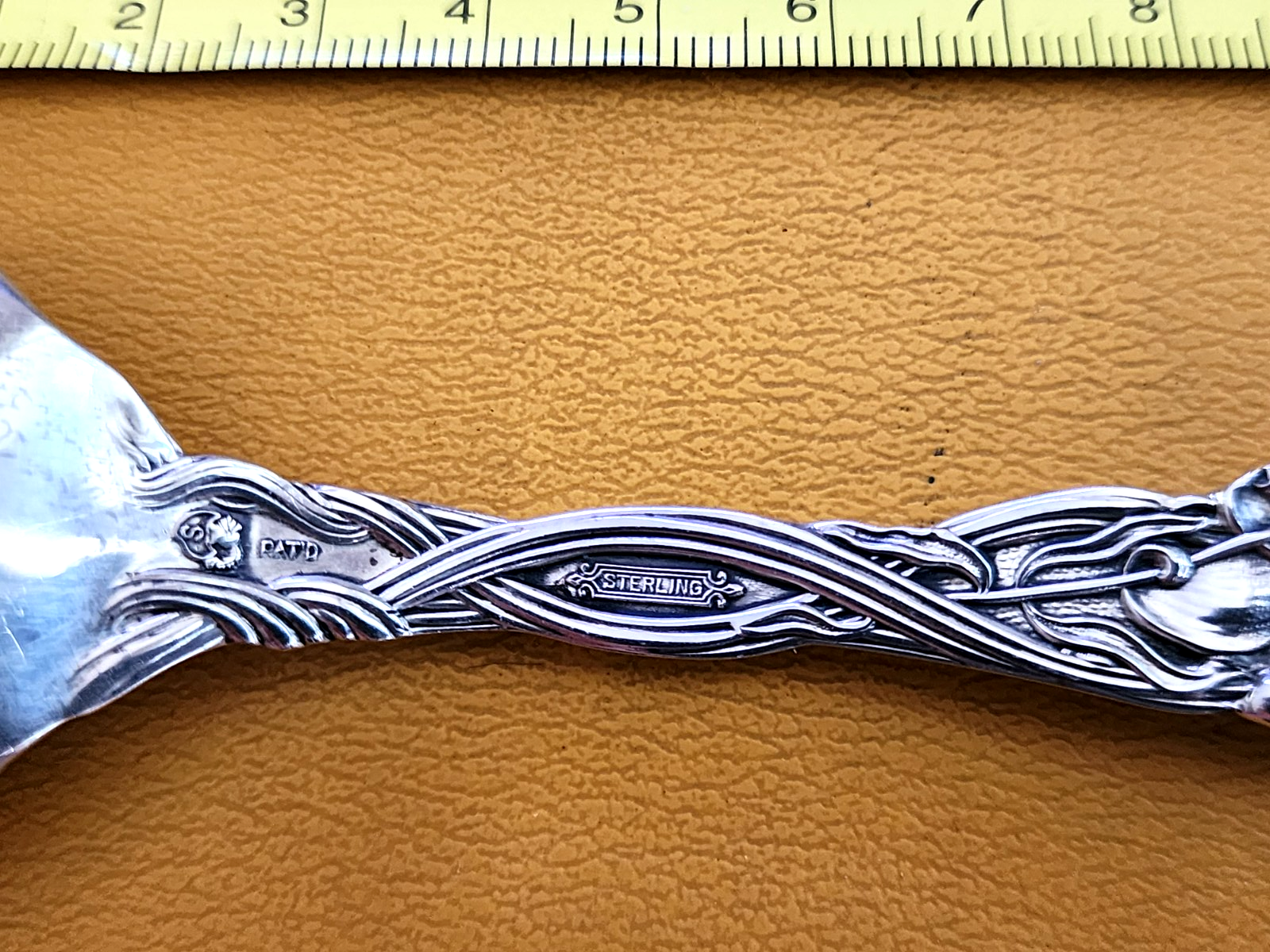 Frontenac by International Sterling Silver Pierced Serving Spoon original 8 5/8"