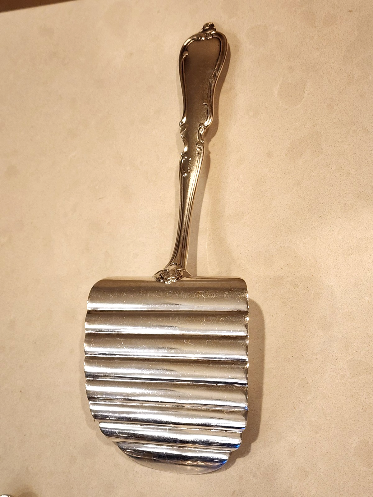 Asparagus Server 800 German Pattern Signed S Mono
