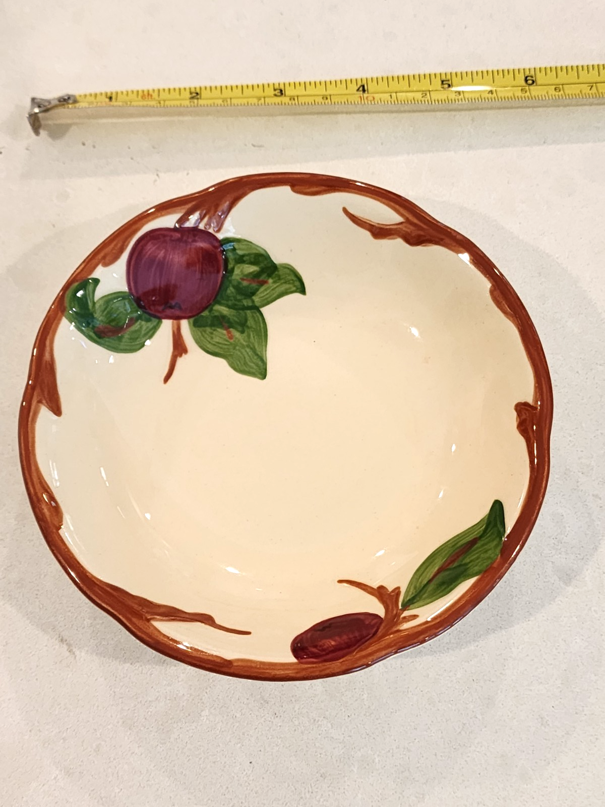 Vintage Franciscan Apple (USA) Sauce/Berry Bowl 5.25" Handpainted