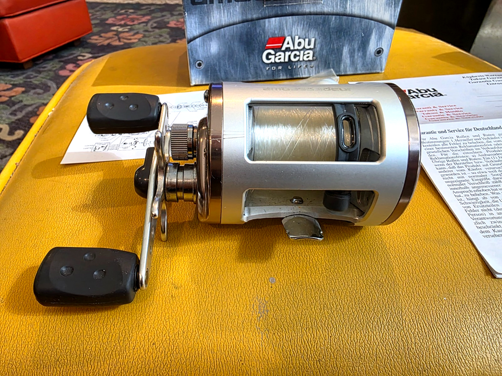 Abu Garcia Ambassadeur 6600EXT Baitcast Reel RH Rare in Box-Vintage