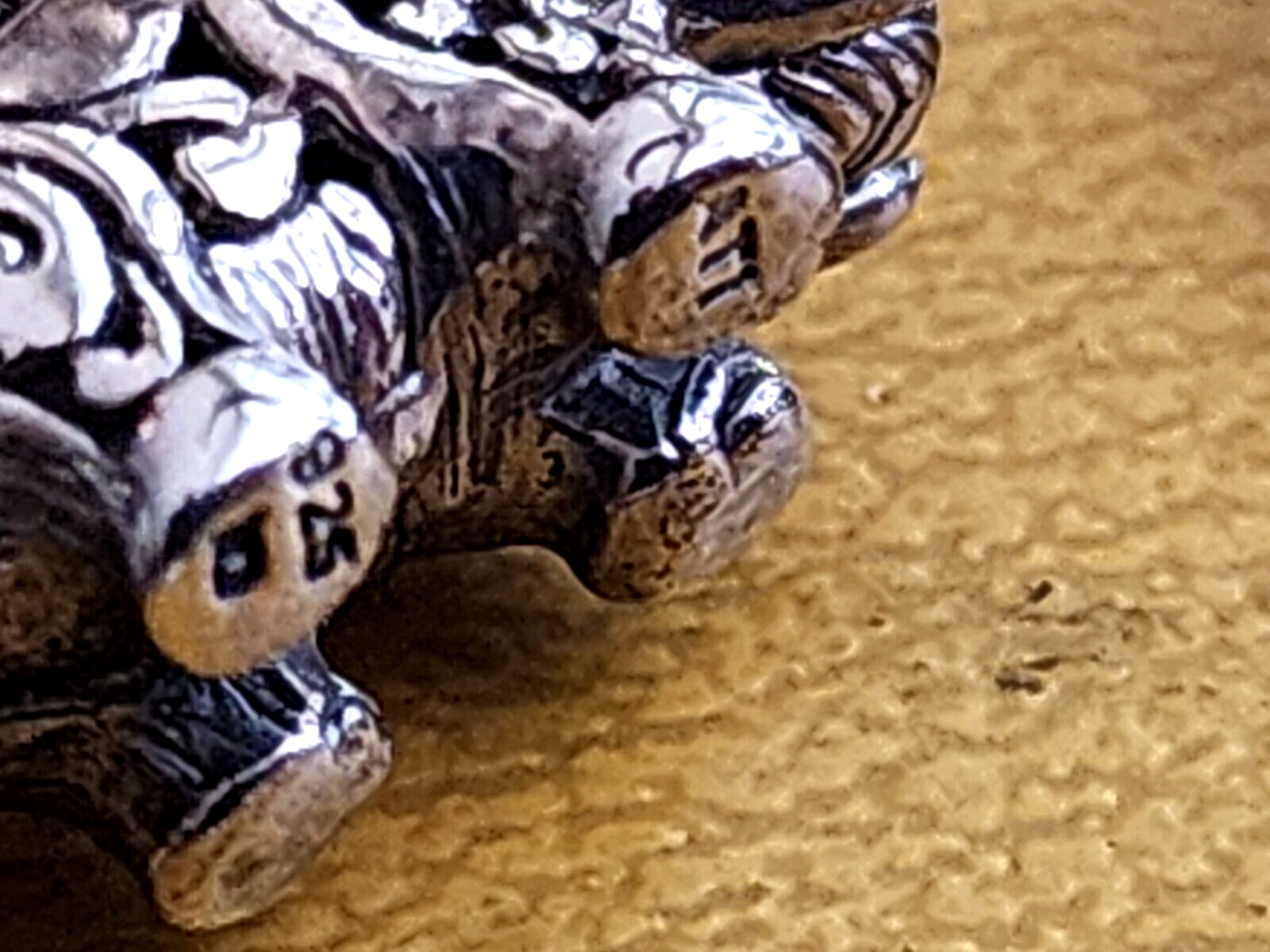 ATI Indonesia Sterling 925 Silver Bali Elephant Pendant And Necklace 17 Inches