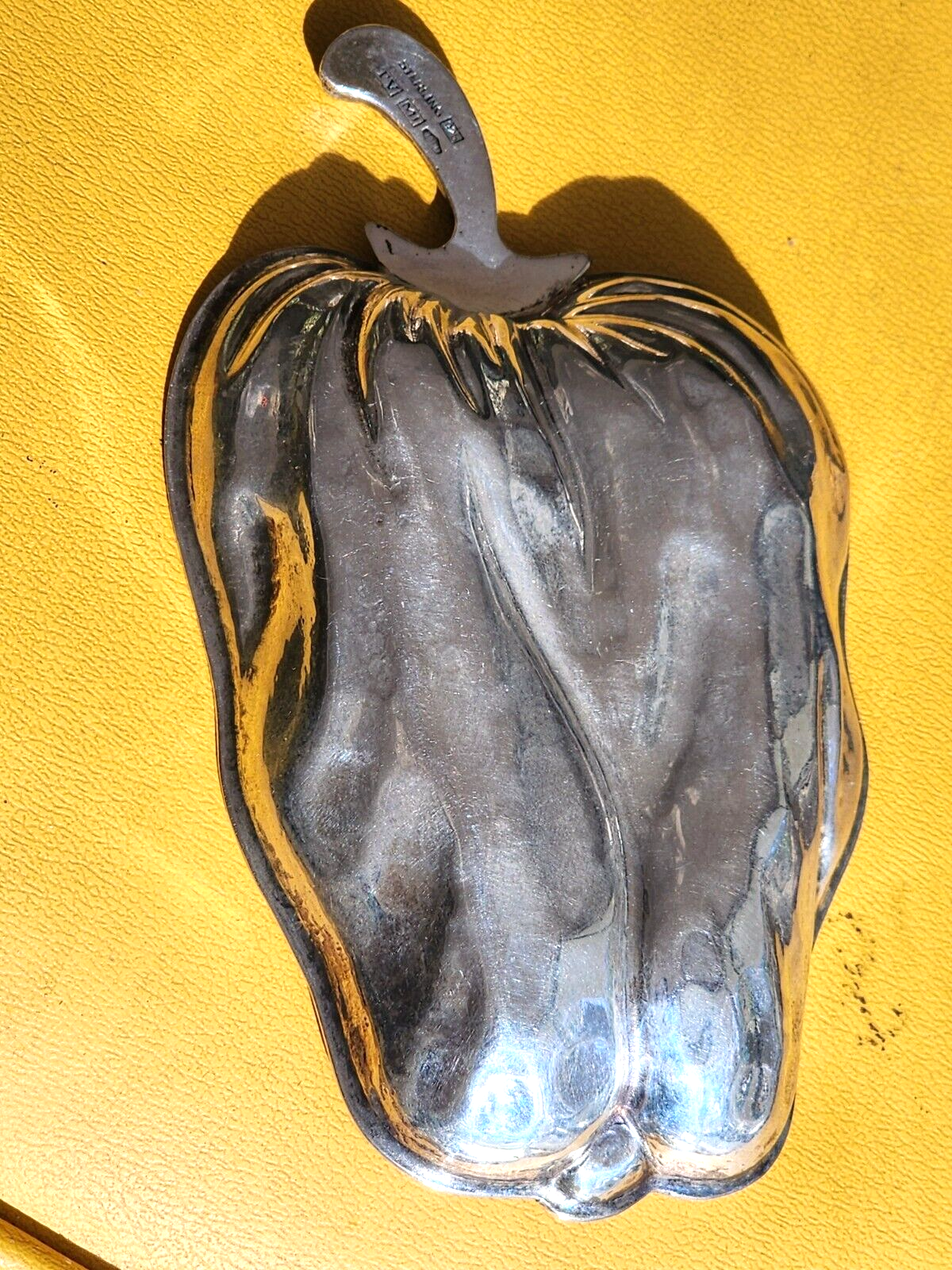 Antique Italian Sterling Silver 6" Pepper Dish