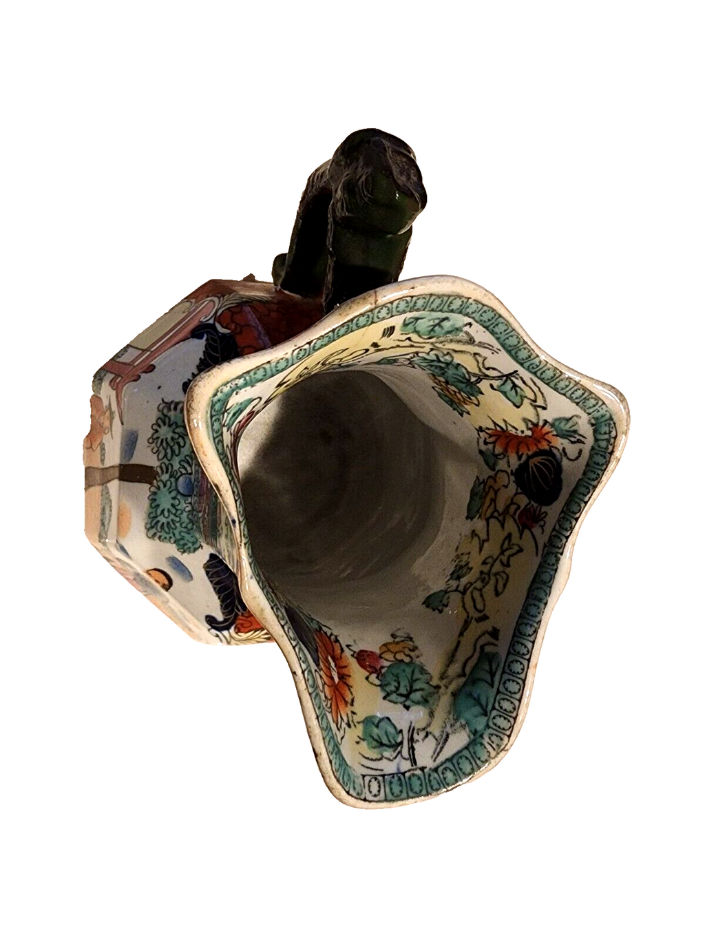 Mason's Ironstone Hydra Scale Chinoiserie Imari Jug 6.5" c. 1830
