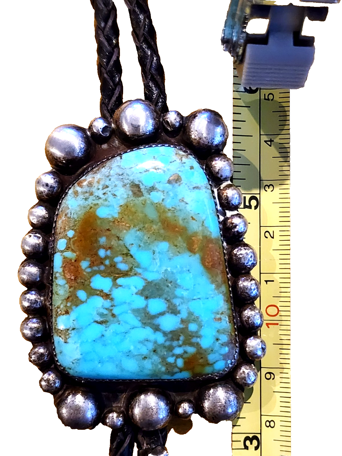 Wilbur Musket Jr Navajo Silver And Turquoise Bolero