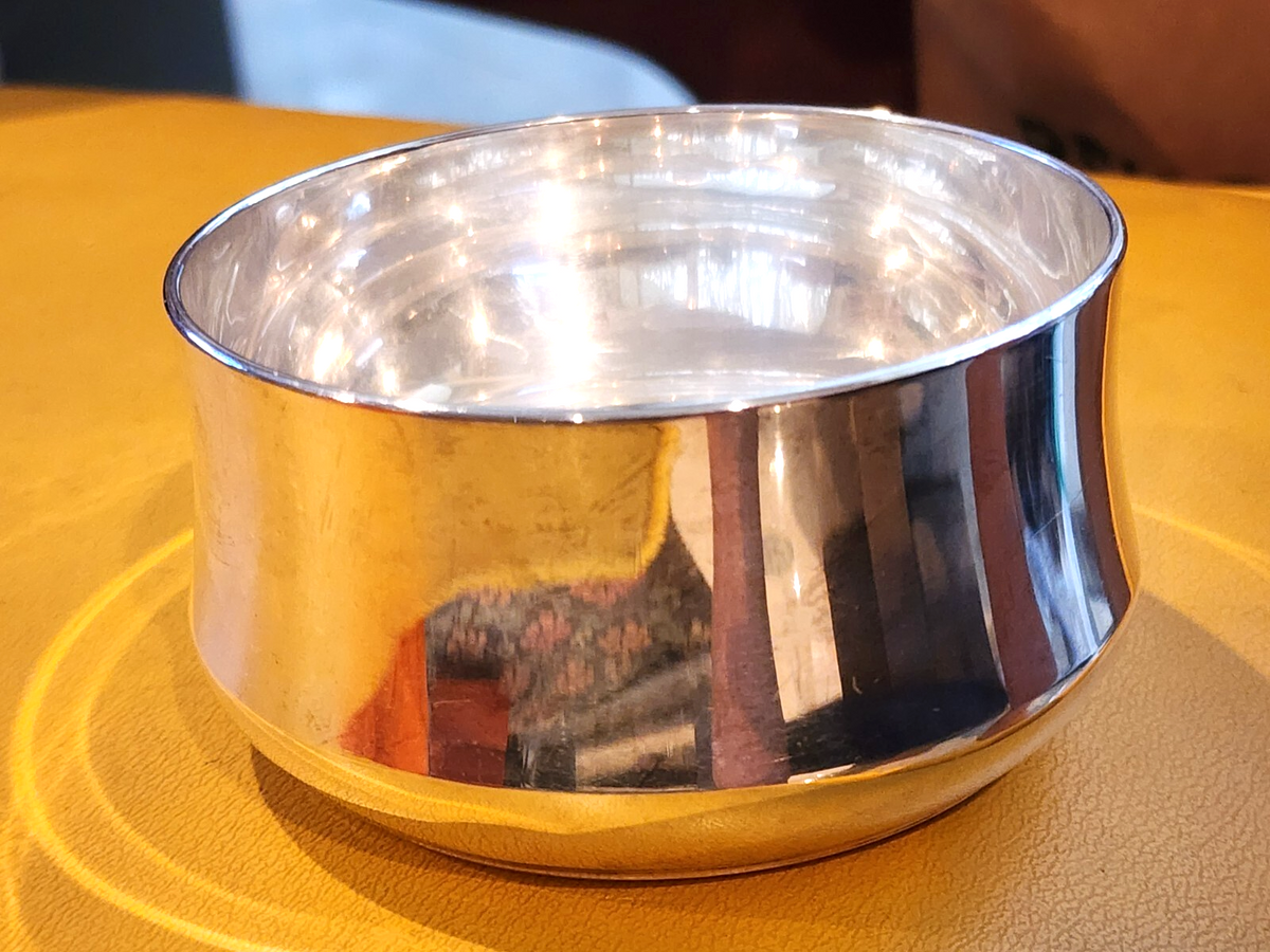 Tiffany & Co. Makers Sterling Silver Classic Child Cereal Bowl