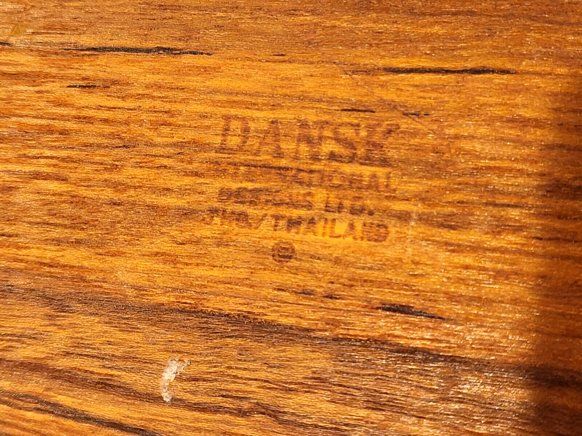 Vintage Dansk Teak 15” Five Divided Compartment Tray