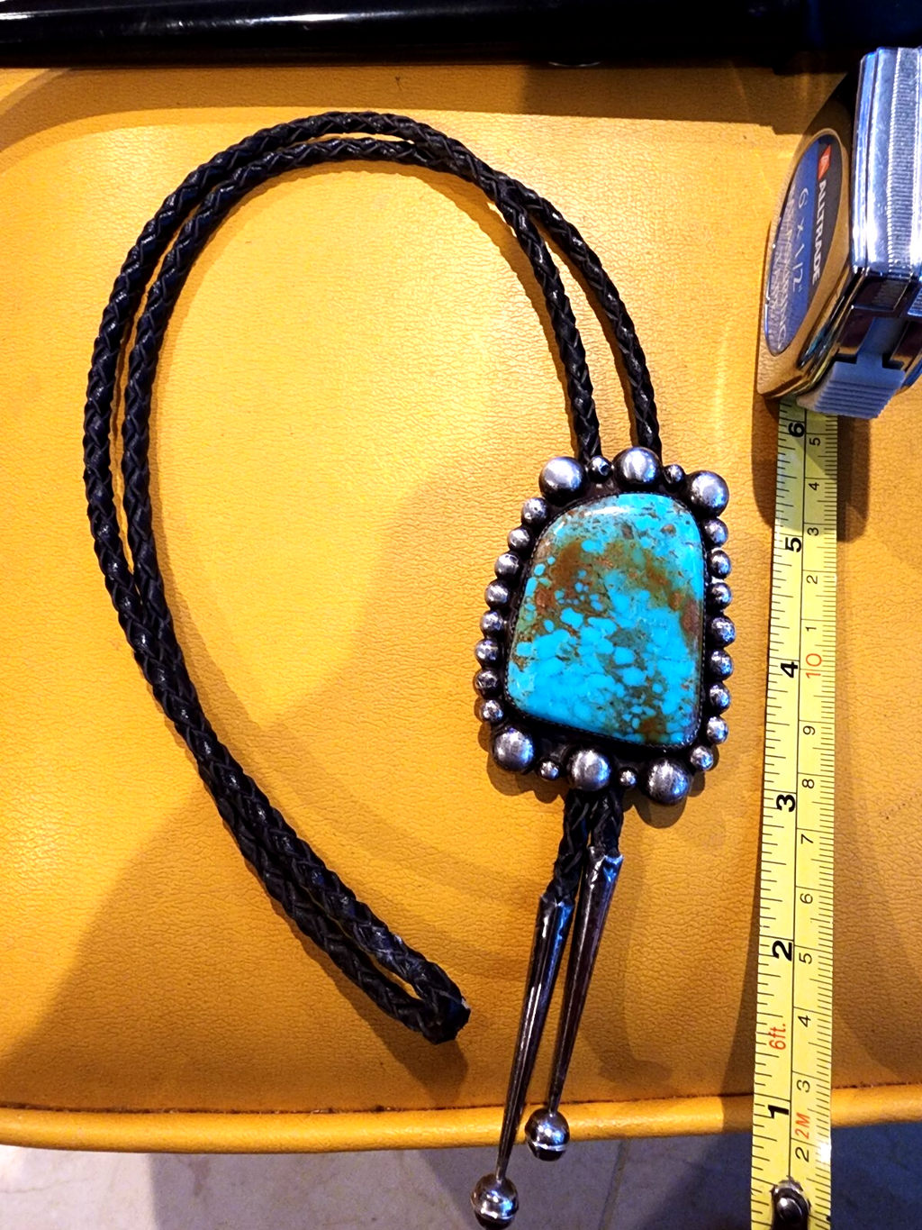 Wilbur Musket Jr Navajo Silver And Turquoise Bolero
