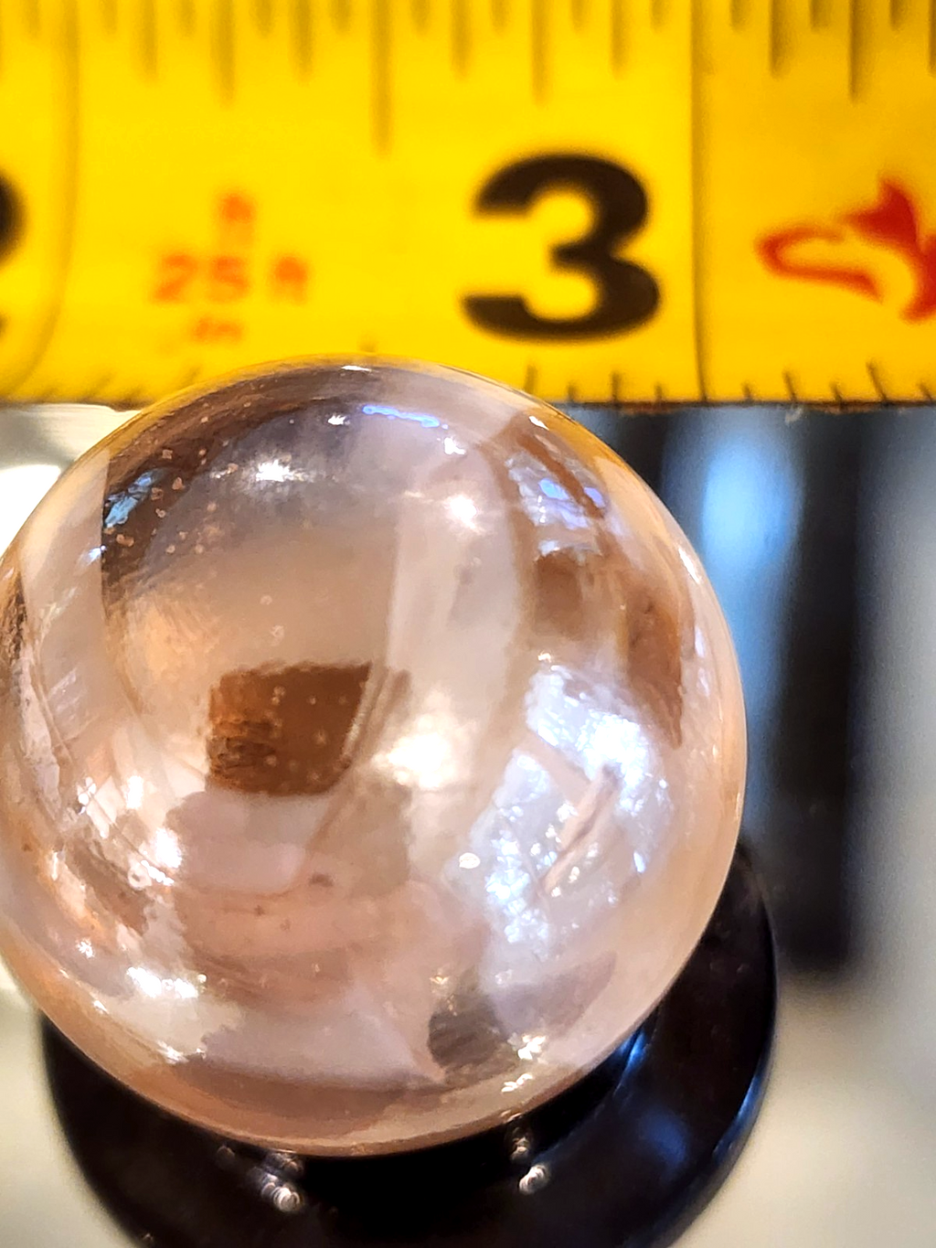 Vintage Iridescent Bubbled White Swirl Glass Peltier Shooter Marble 1"