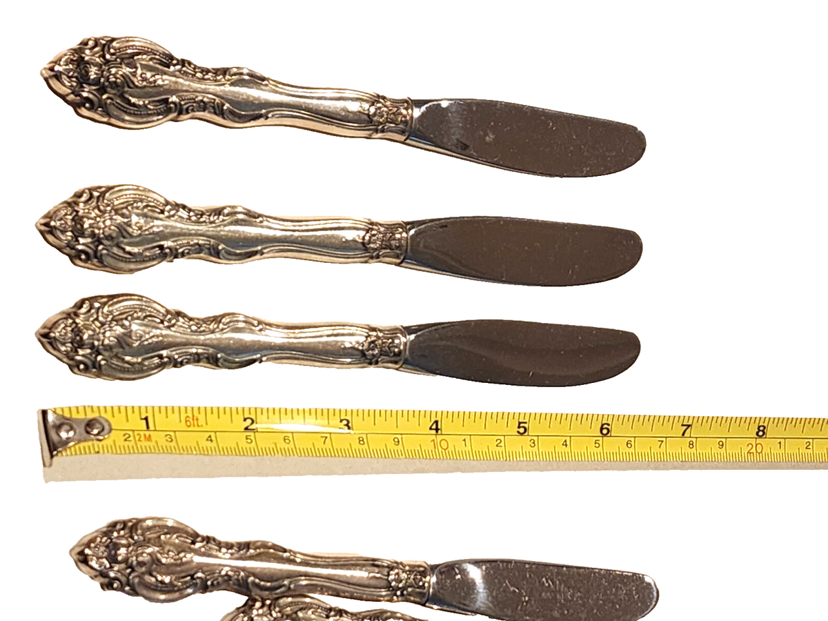 Oneida MICHELANGELO Glossy Stainless Flatware 6 1/2" BUTTER SPREADERS