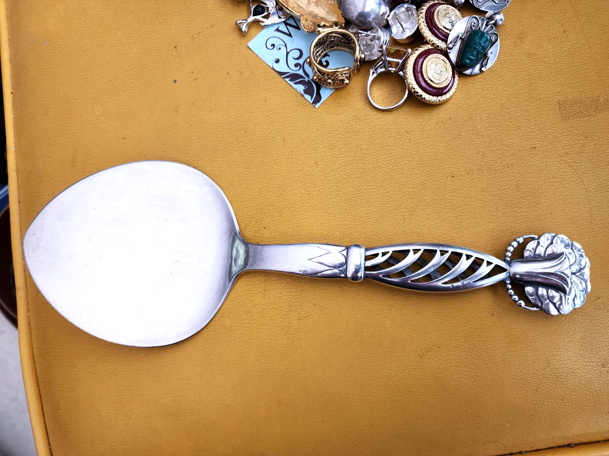 Ornamental #83 by Georg Jensen Sterling Silver Tomato Server 10"