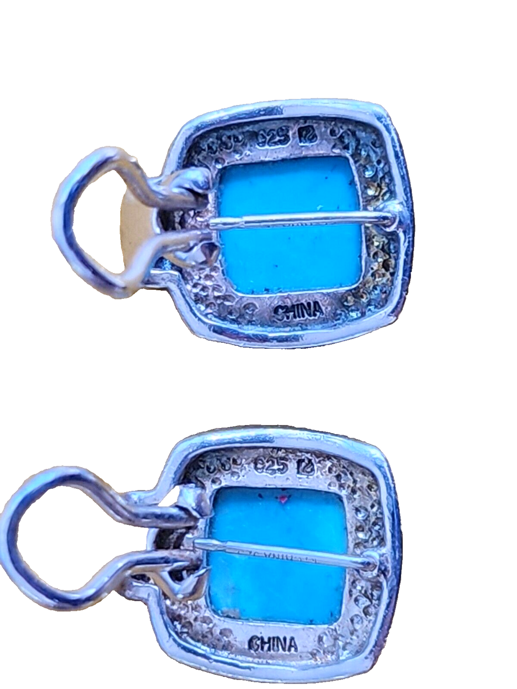 Turquoise Sterling Silver Earrings