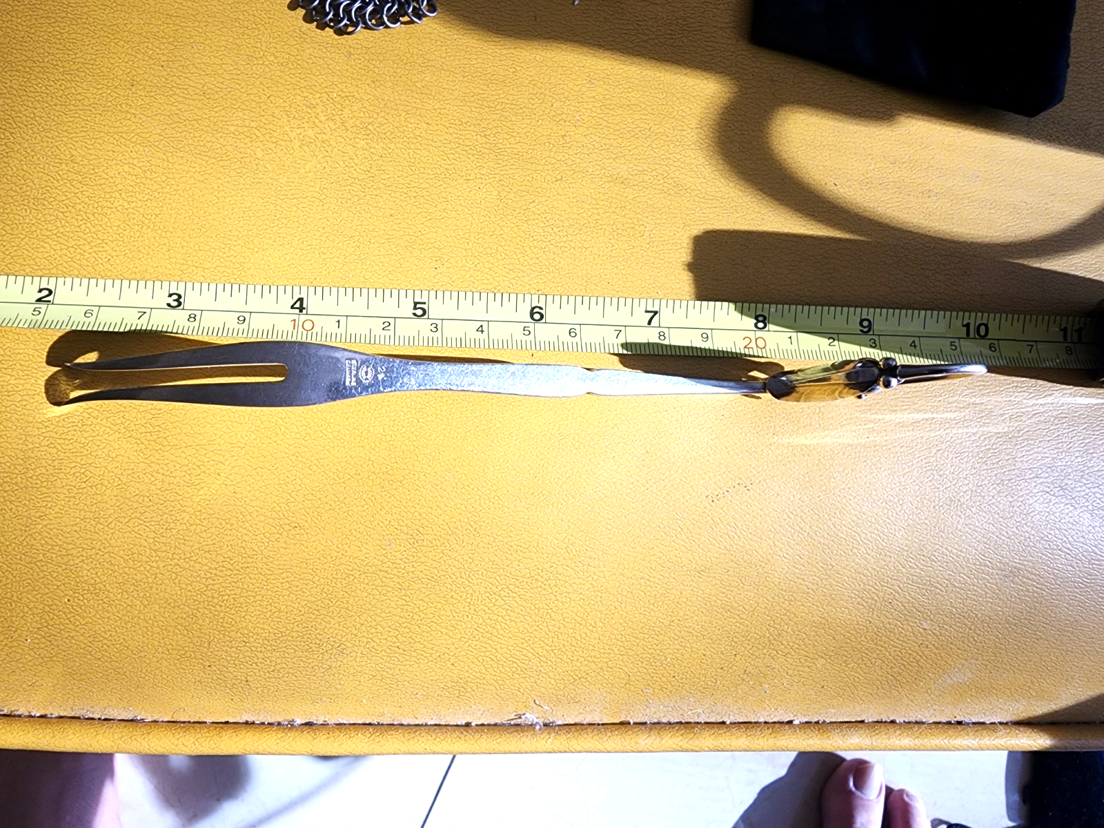 Georg Jensen #21 Sterling Silver 7 3/8" Cold Meat Fork