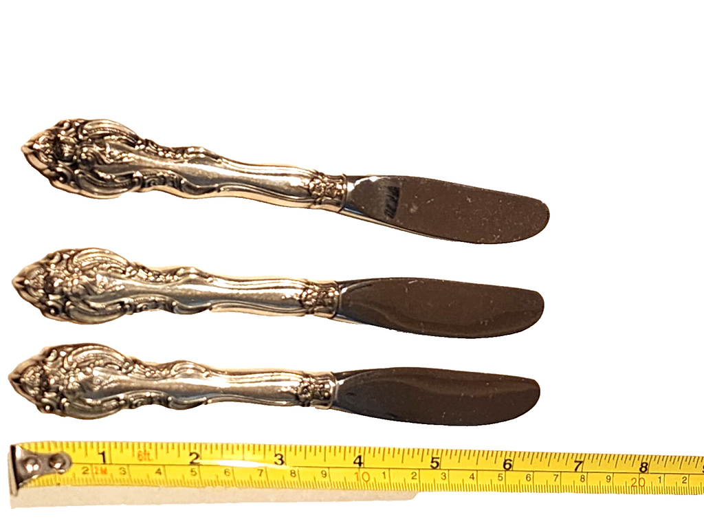Oneida MICHELANGELO Glossy Stainless Flatware 6 1/2" BUTTER SPREADERS