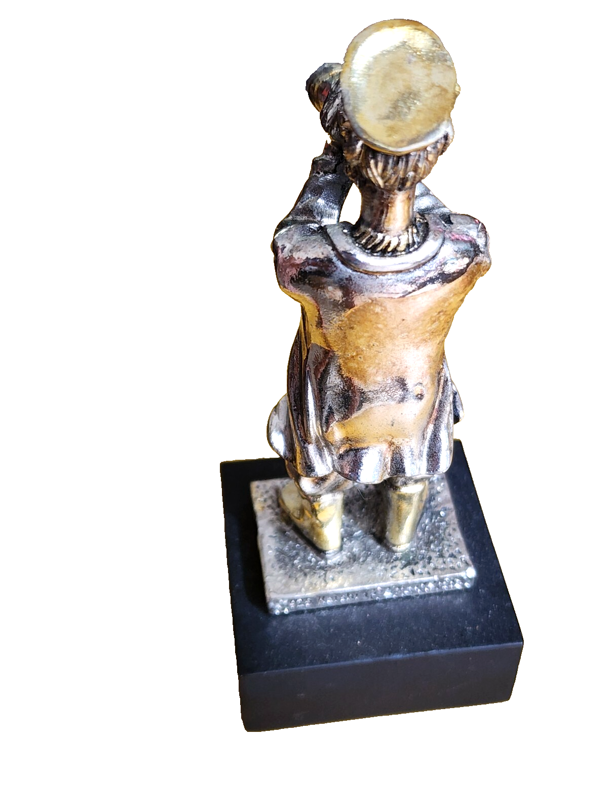 H.KARSHI 925 Silver Statue - Man with Flute
