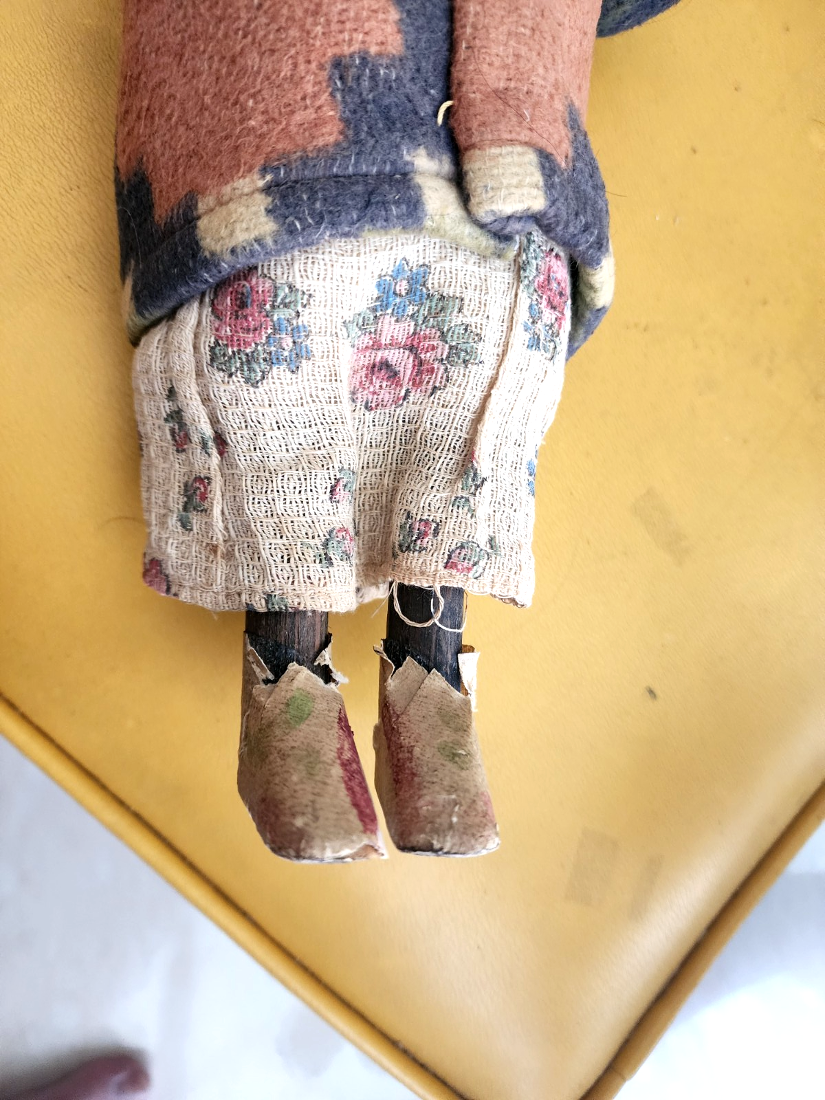 ANTIQUE SKOOKUM MOTHER  BABY INDIAN Doll 12" Blanket BEAUTIFUL