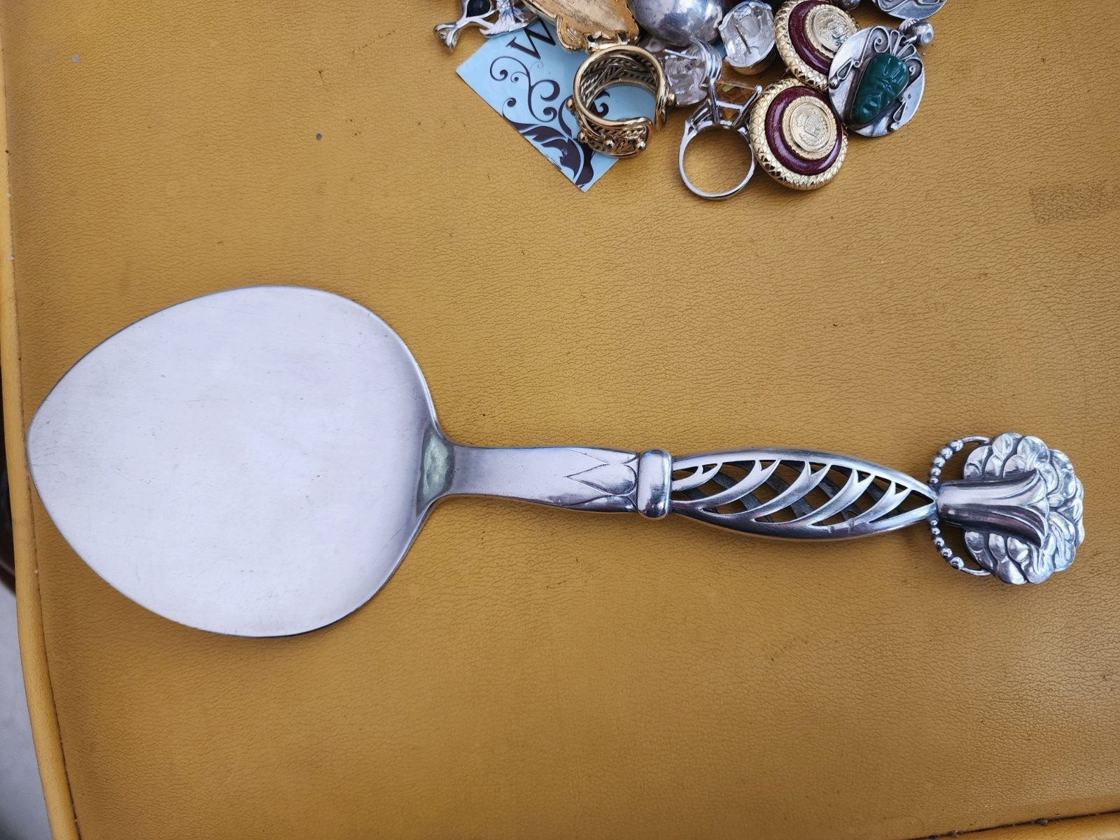Ornamental #83 by Georg Jensen Sterling Silver Tomato Server 10"