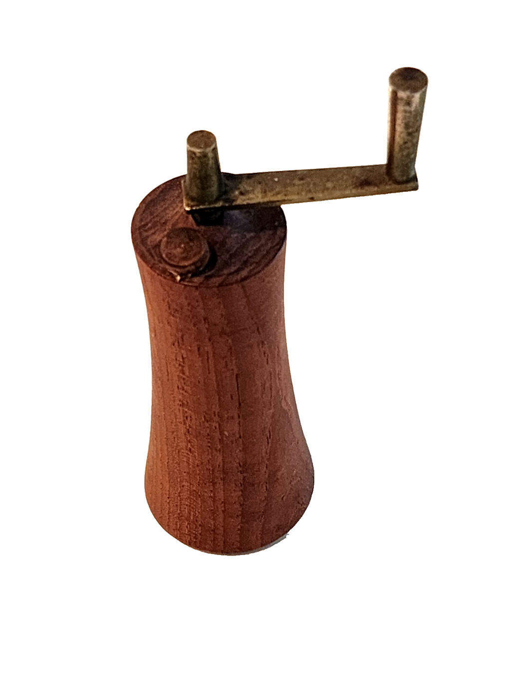 Laurids Lonborg Vintage Teak Wood Pepper Mill Made In Denmark Makers Label
