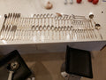 Vintage 74 piece Set Frigast Silverplate Midcentury Flatware