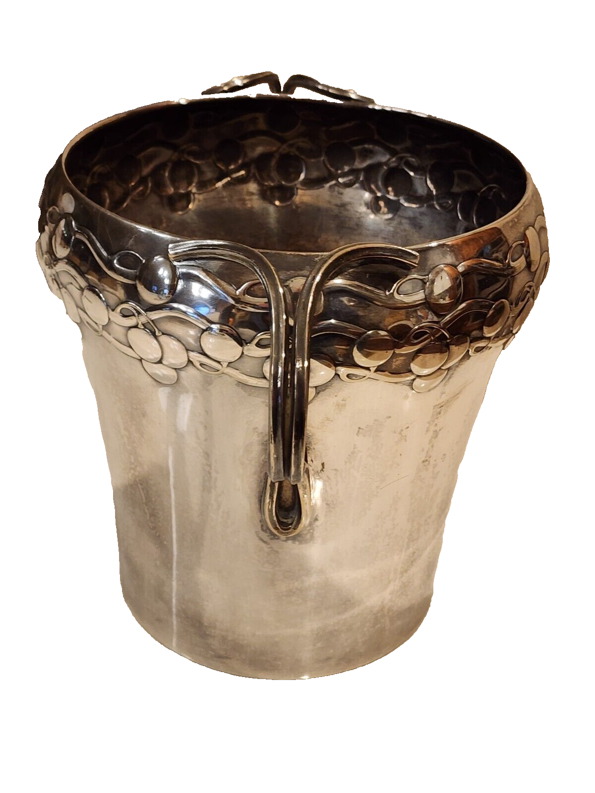 Vienna Berndorfer Metalware Factory Wine Cooler Bucket Circa 1880
