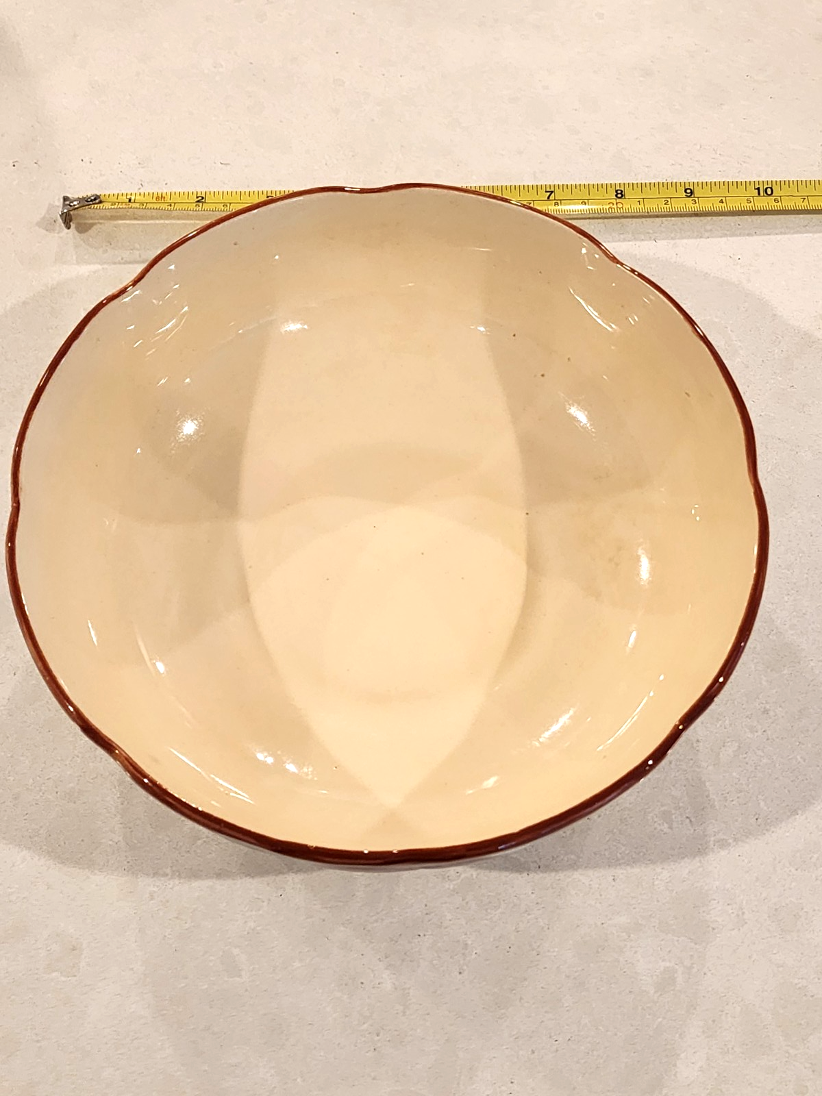 Franciscan Apple 8 1/2" Round Vegetable Footed Serving Bowl