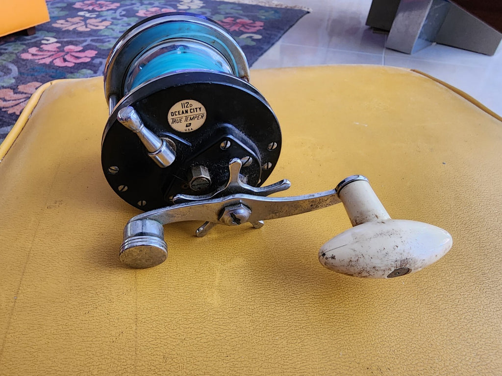 Vintage Ocean City 112D Trolling Fishing Reel Made in the USA