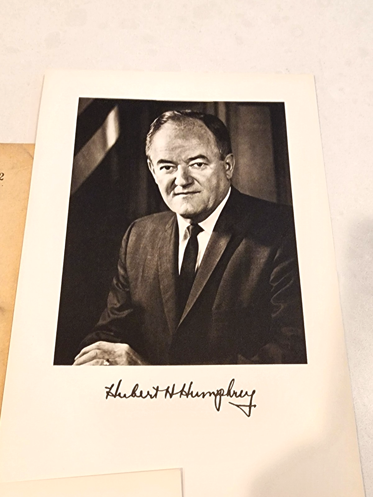 1965 Congressional Inaugural Program LBJ/HHH Envelope No.3162 Lyndon Johnson