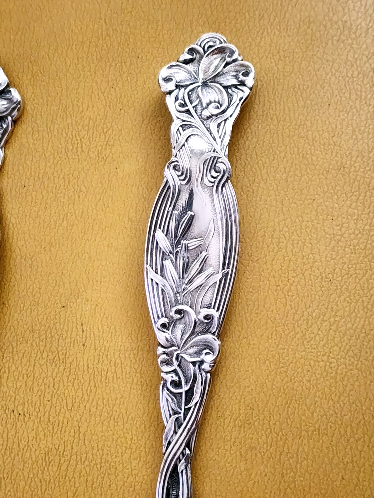 International Silver Sterling Frontenac Round Soup Gumbo Spoon