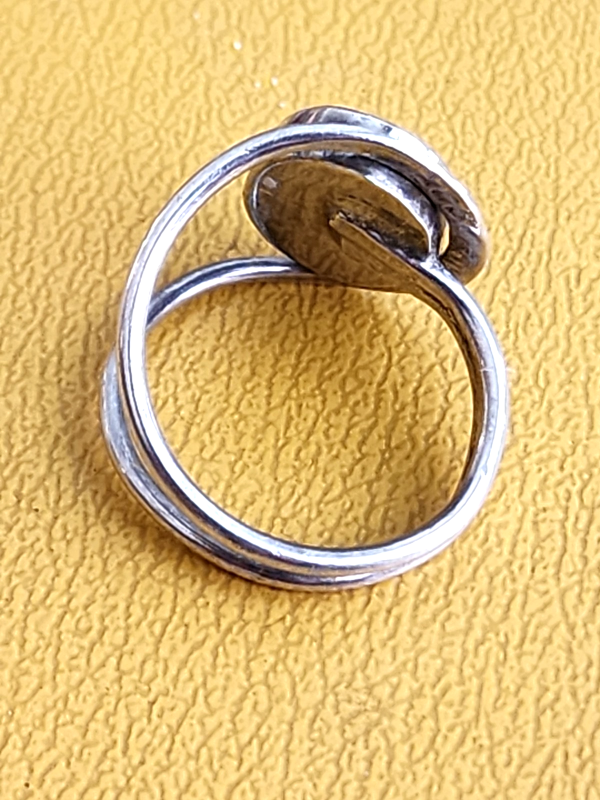 Large 1" Natural Blue Sodalite Gemstone Ring Oval .925 Sterling Silver Size 8.25