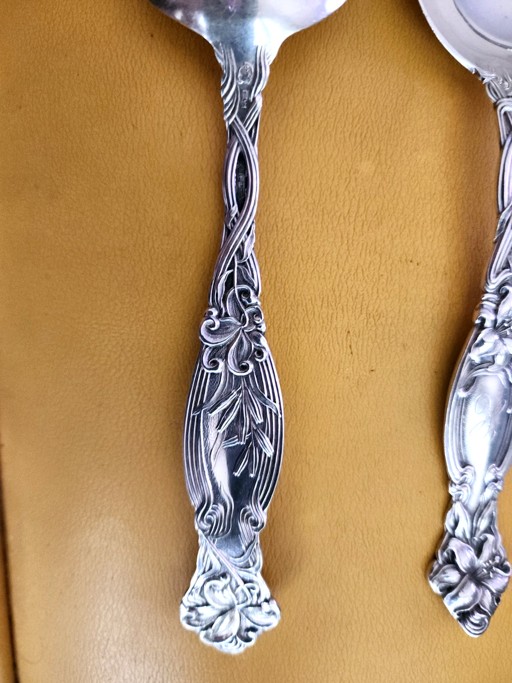 International Silver Sterling Frontenac Round Soup Gumbo Spoon